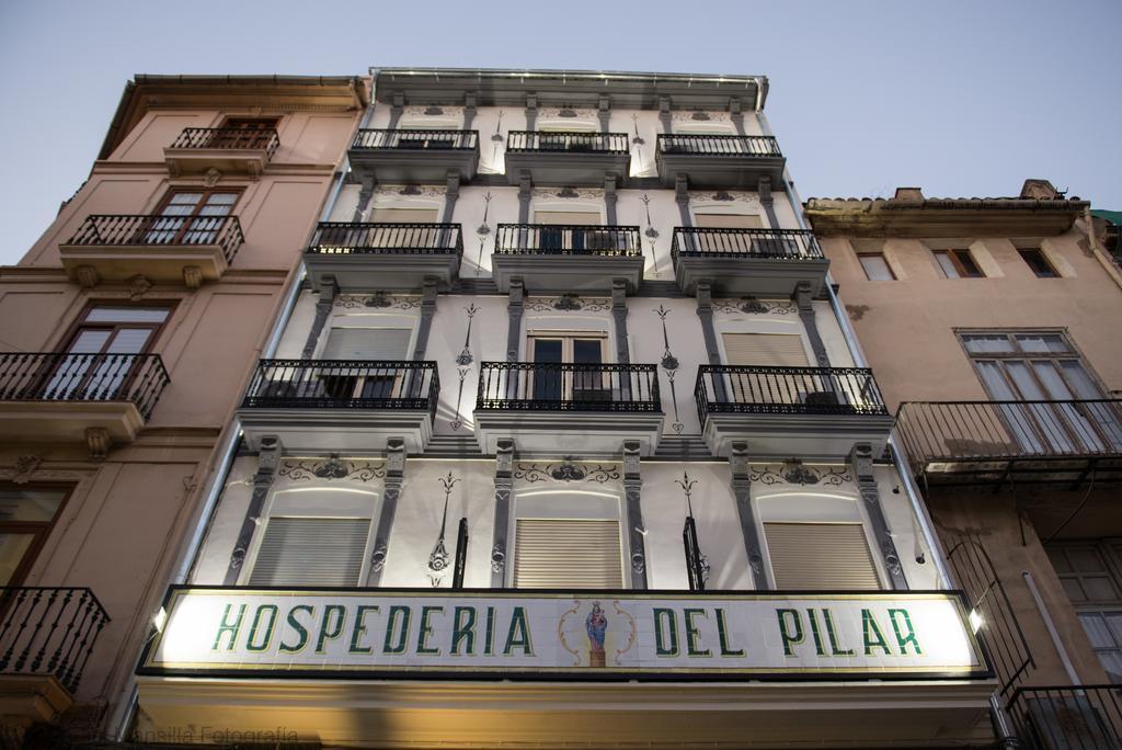 Hotel Hospederia Del Pilar Valencia Exterior foto